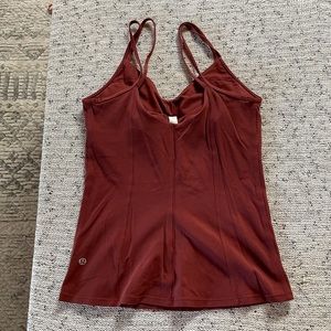 Red lululemon tank